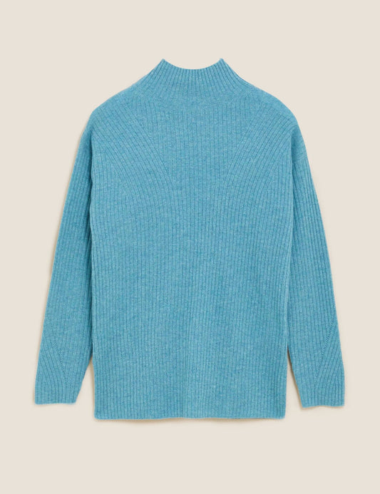 Cashmere Ribbed Jumper