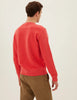 Red crew neck Sweatshirt