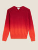Red Cashmere Ombre Jumper